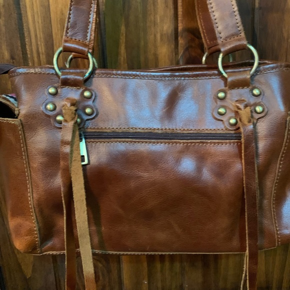 Ariat Women's Brown and Multicolor Shoulder Bag - Picture 4 of 11